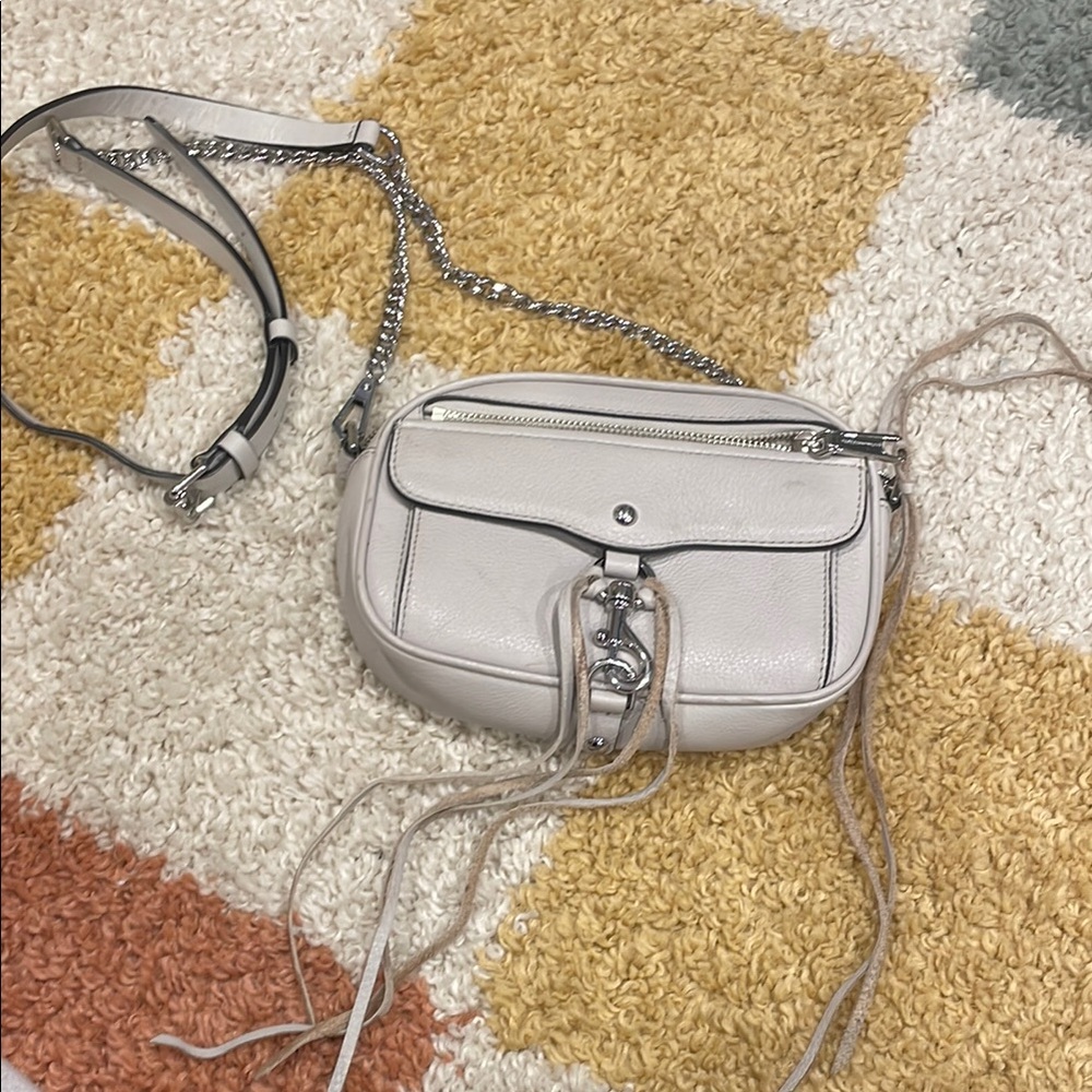 Rebecca Minkoff Cream Crossbody Bag